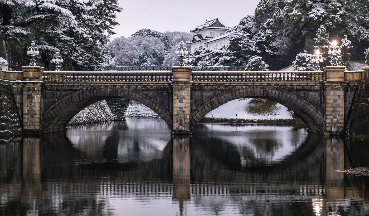 （Tokyo）NijubashiBridge, Kokyo Gaien National Garden